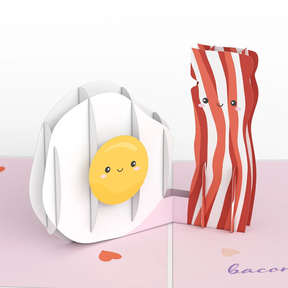 Lovepop We Go Together Like... Valentine's Day 4-in-1 Nesting Card Coffee - Image 4