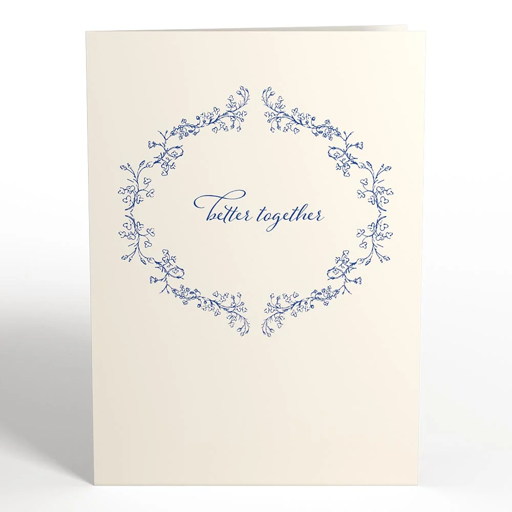 Lovepop Better Together Mr. & Mrs. Wedding Pop-Up Card - Image 4
