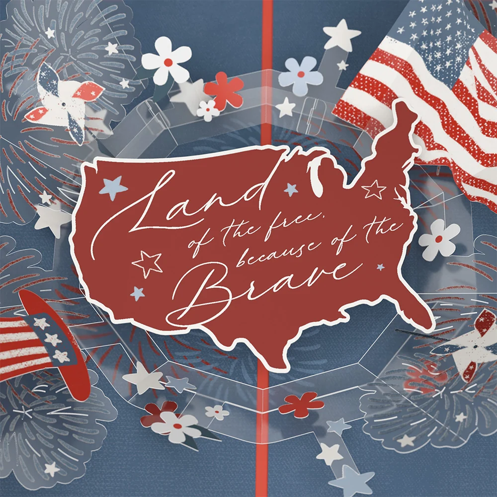 Lovepop Patriotic 3-Pack Basket - Image 7
