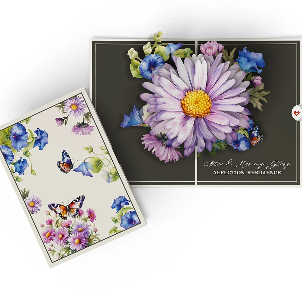 Lovepop Born to Bloom: September Birth Month Flowers Pop-Up Card