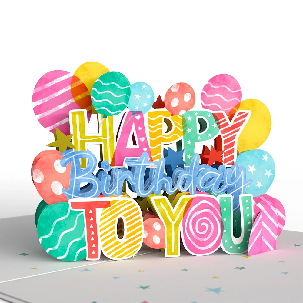 Lovepop Let's Celebrate Birthday Pop-Up Card - Image 2