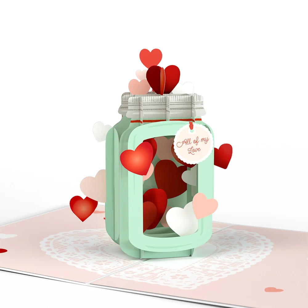Lovepop Valentine's Day Love Jar Pop-Up Card - Image 2