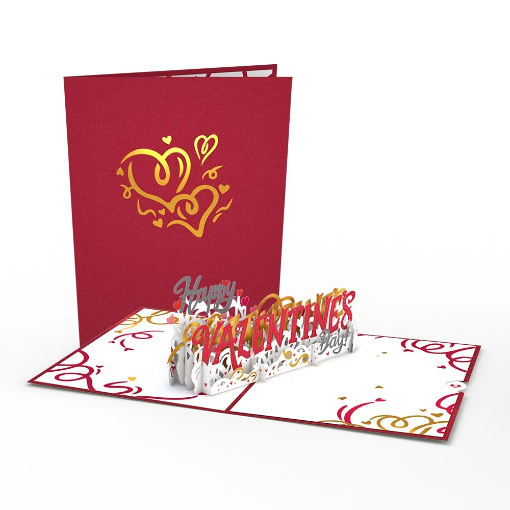 Lovepop Happy Valentine’s Day Pop-Up Card Coffee
