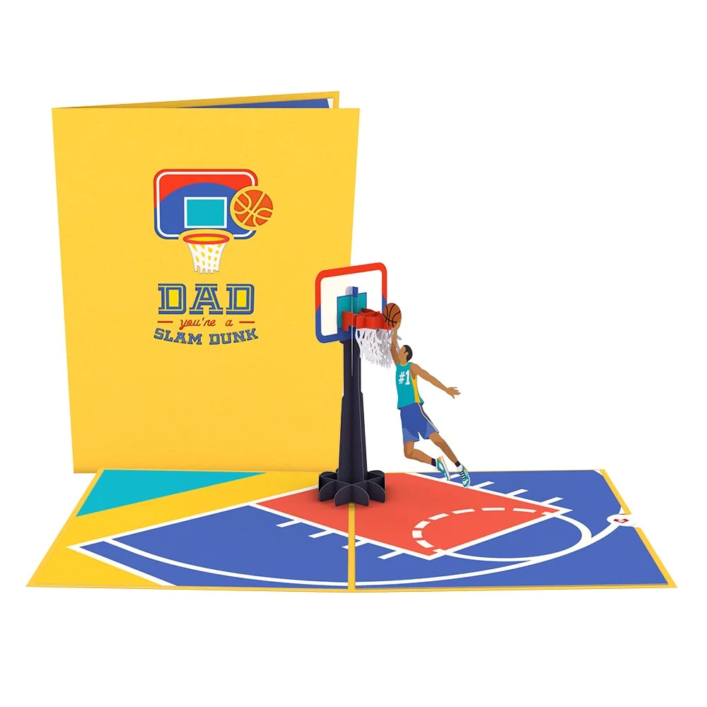 Lovepop Dad's Slam Dunk Pop-Up Card