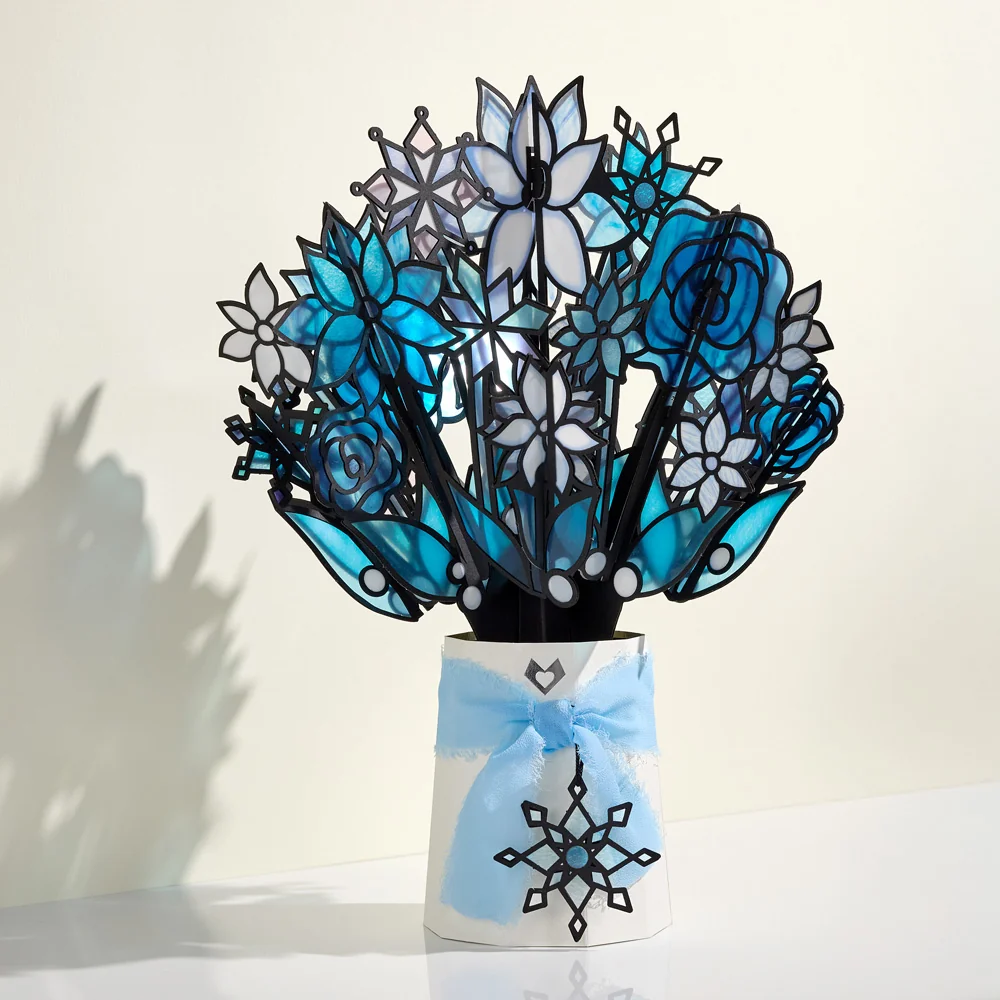 Lovepop Winter Starlight Suncatcher Bouquet Vase - Image 5
