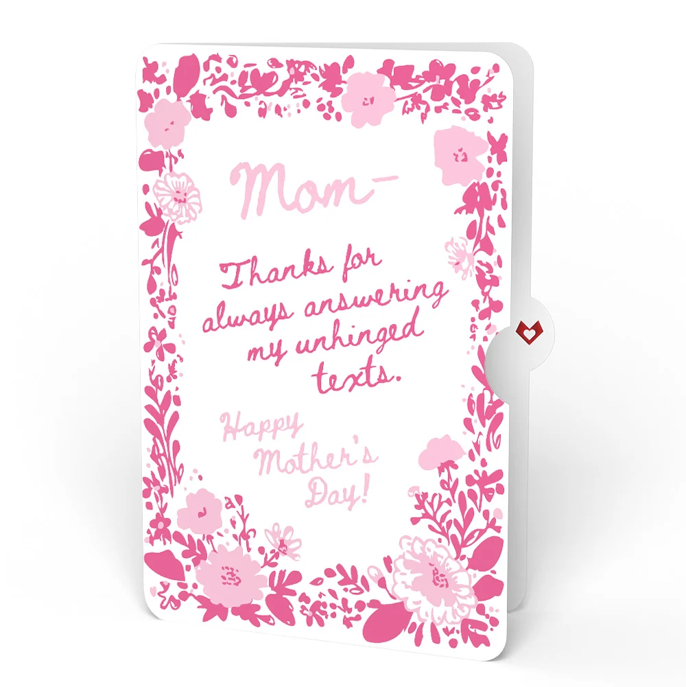 Lovepop Stained Glass Butterfly Mother’s Day Light-Up Pop-Up Card and Blushing Garden Frame Sentiment Set for Mom - Image 4