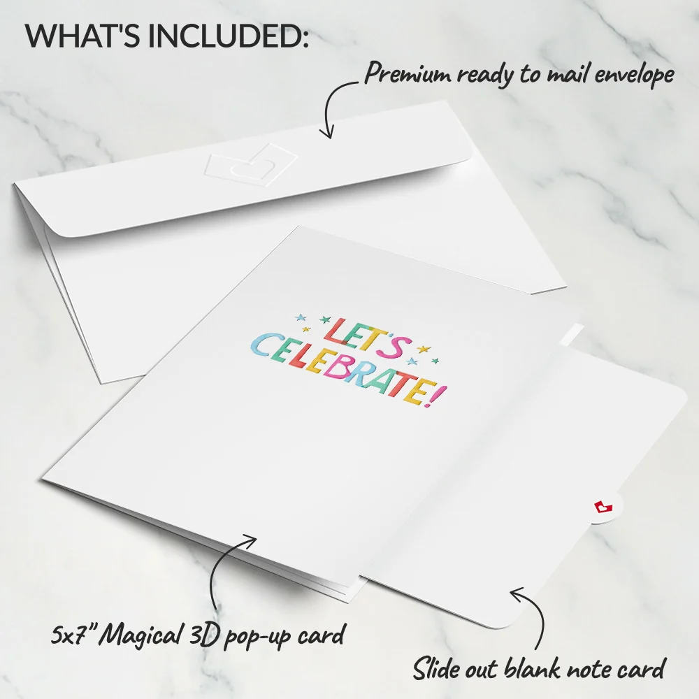 Lovepop Let's Celebrate Birthday Pop-Up Card - Image 5