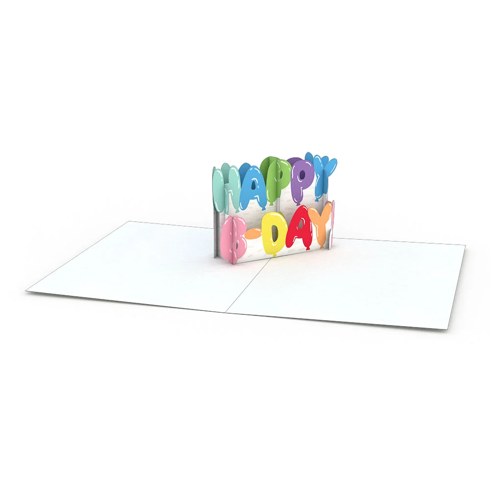 Lovepop Birthday Notecards (Assorted 4-Pack) - Image 6