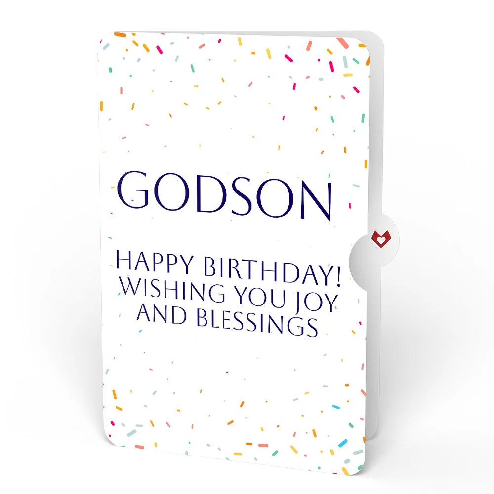 Lovepop Happy Birthday Balloons Music and Lights Pop-Up Card and Sentiment Set for Godson - Image 4