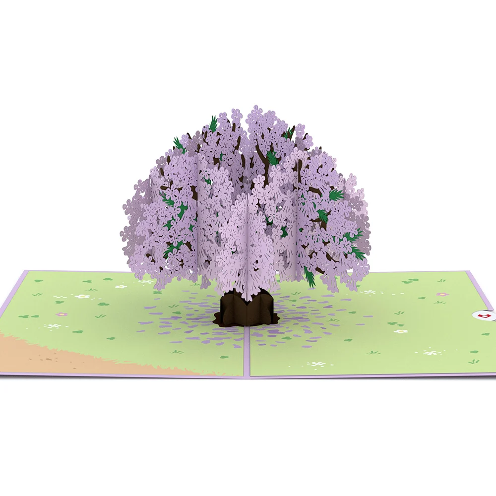 Lovepop Jacaranda Tree Pop-Up Card - Image 3