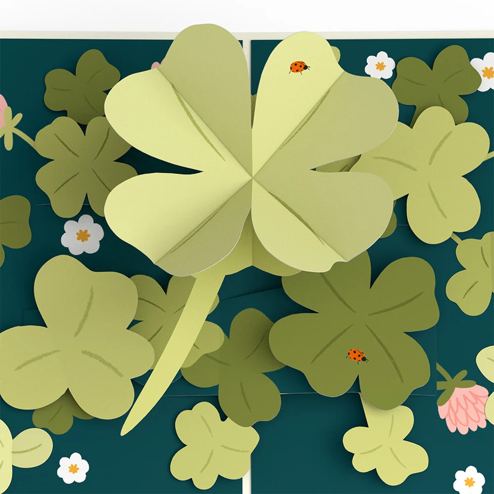 Lovepop Shamrock Fields Pop-Up Card - Image 2
