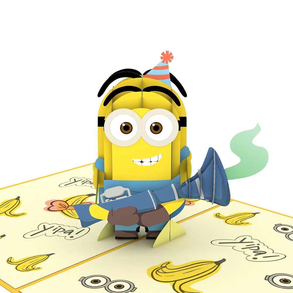Lovepop Despicable Me Minions Birthday Surprise Pop-Up Card - Image 2
