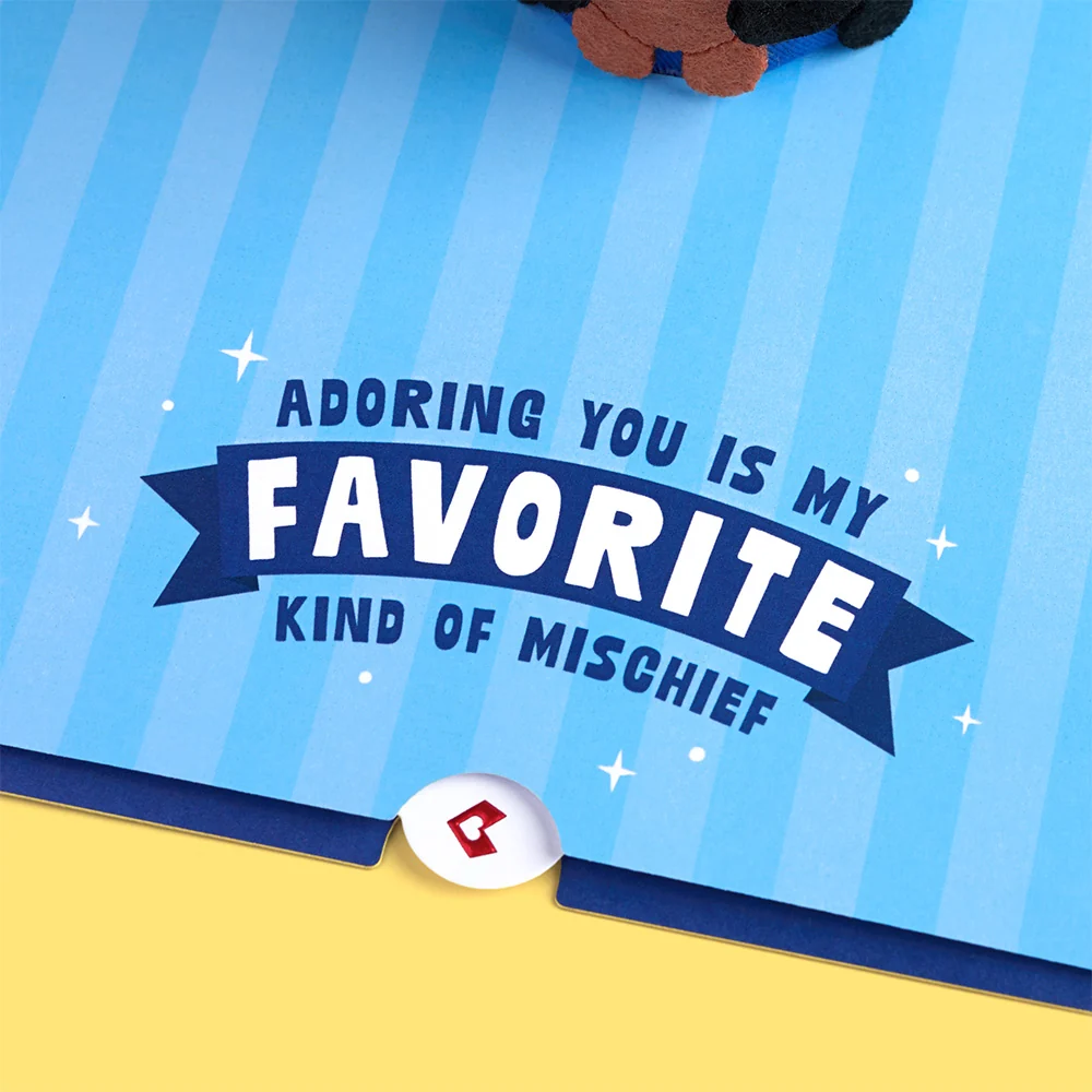 Lovepop Minions 'Too Despicable Not to Adore' Plushpop Card - Image 3