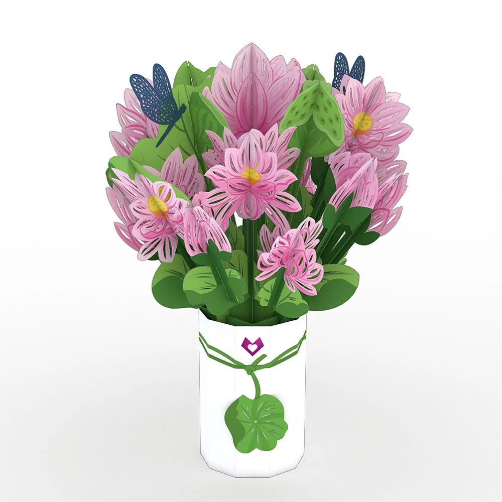 Lovepop Lotus Bouquet - Image 3