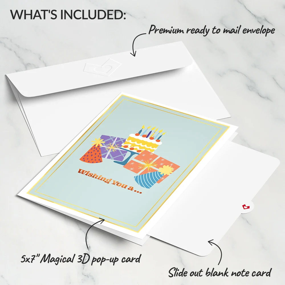 Lovepop Wishing You a Happy Birthday Music and Lights Pop-Up Card - Image 6