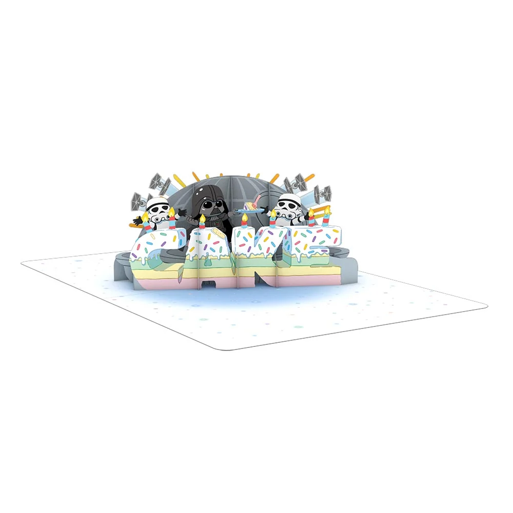 Lovepop Playpop Card: Star Wars Darth Vader Birthday Destiny Candle - Image 4