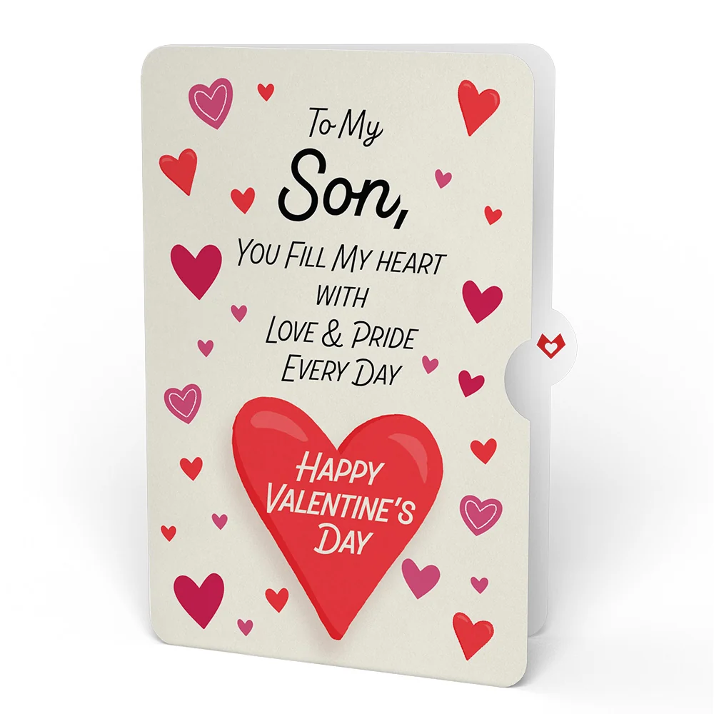 Lovepop Love You Furever Dog Kisses Valentine Pop-Up Card and Sentiment Set for Son - Image 4