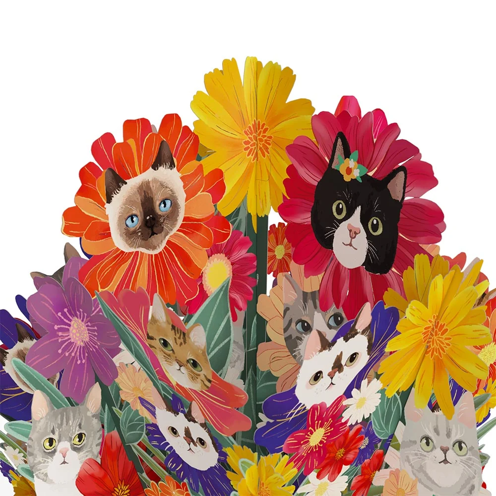 Lovepop Purr-fect Day Bouquet for Childless Cat Lady - Image 3