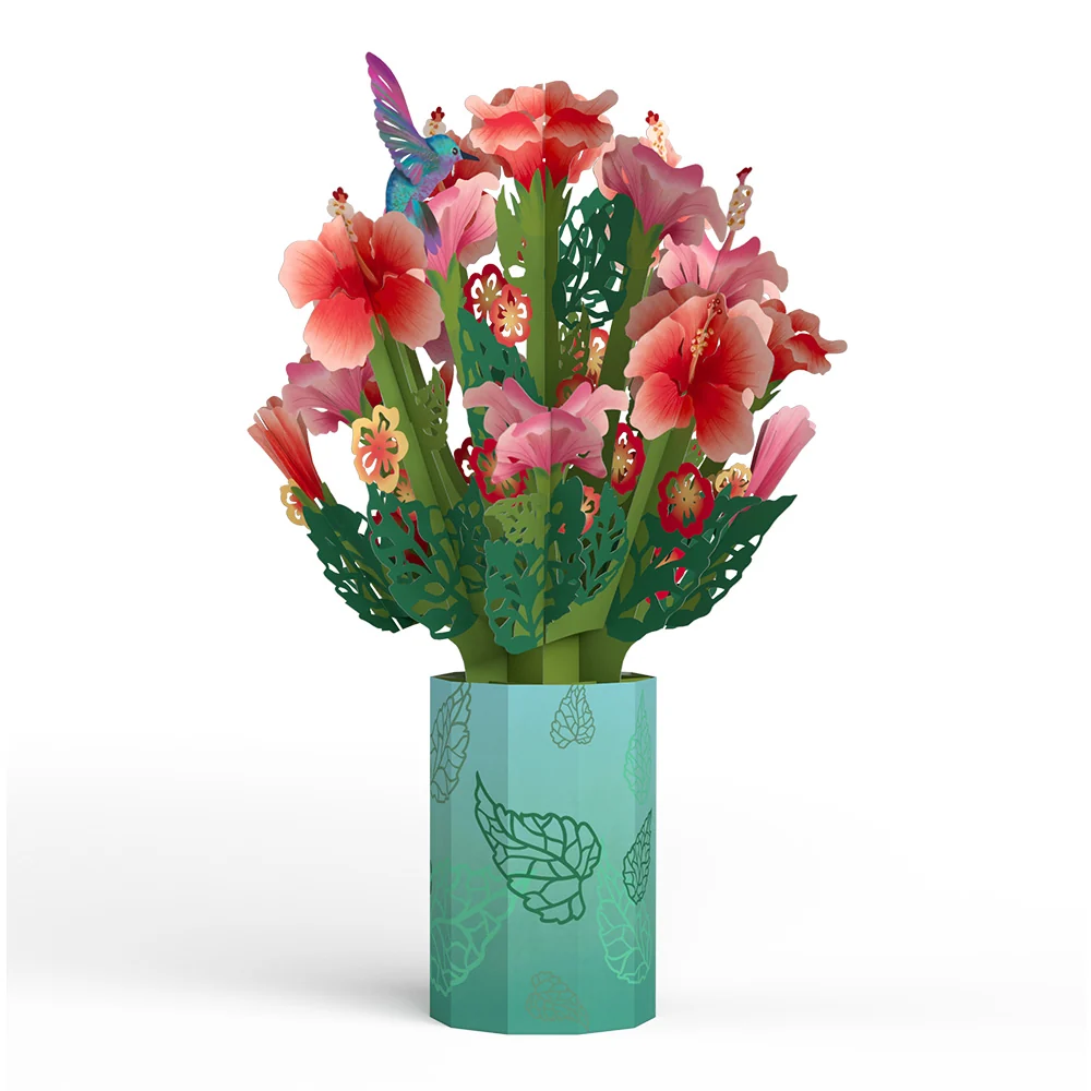 Lovepop Hibiscus Bouquet - Image 3