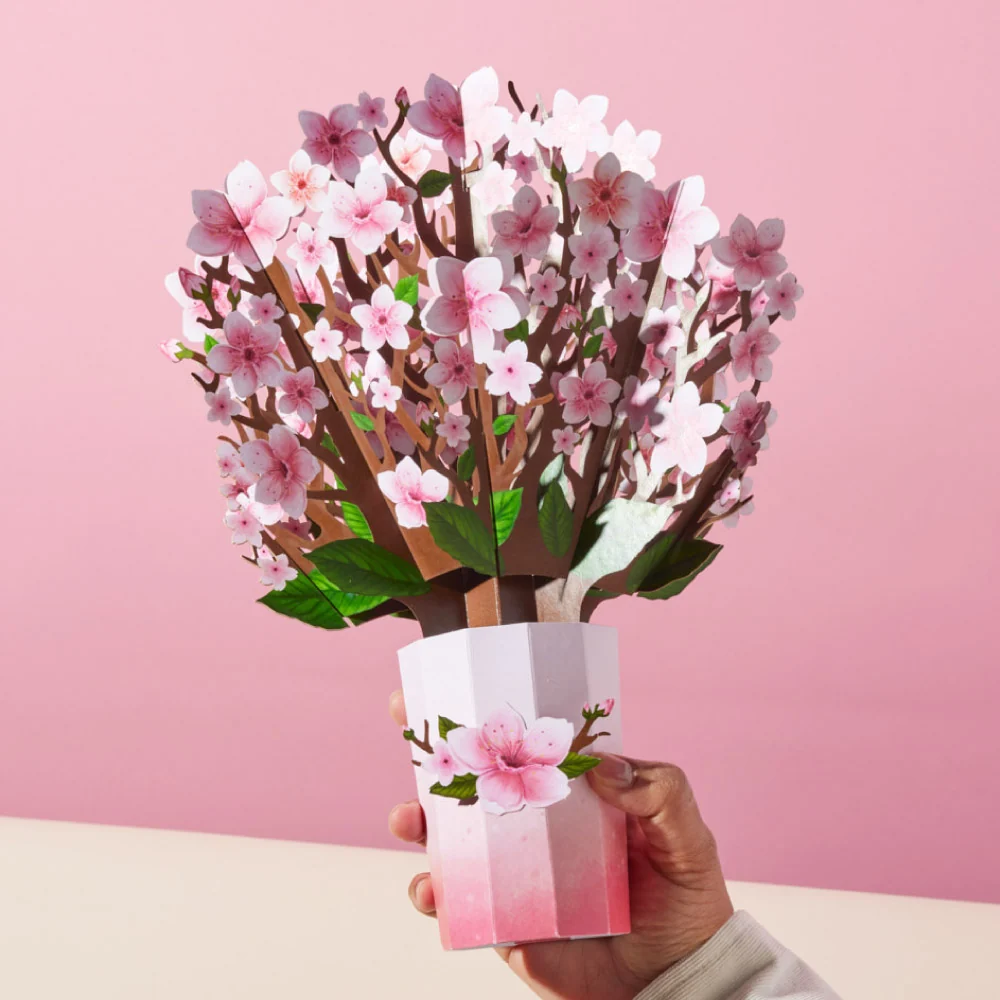 Lovepop Sending Sunshine Cardinal Suncatcher Card & Pop-Up Bouquet Bundle - Image 6