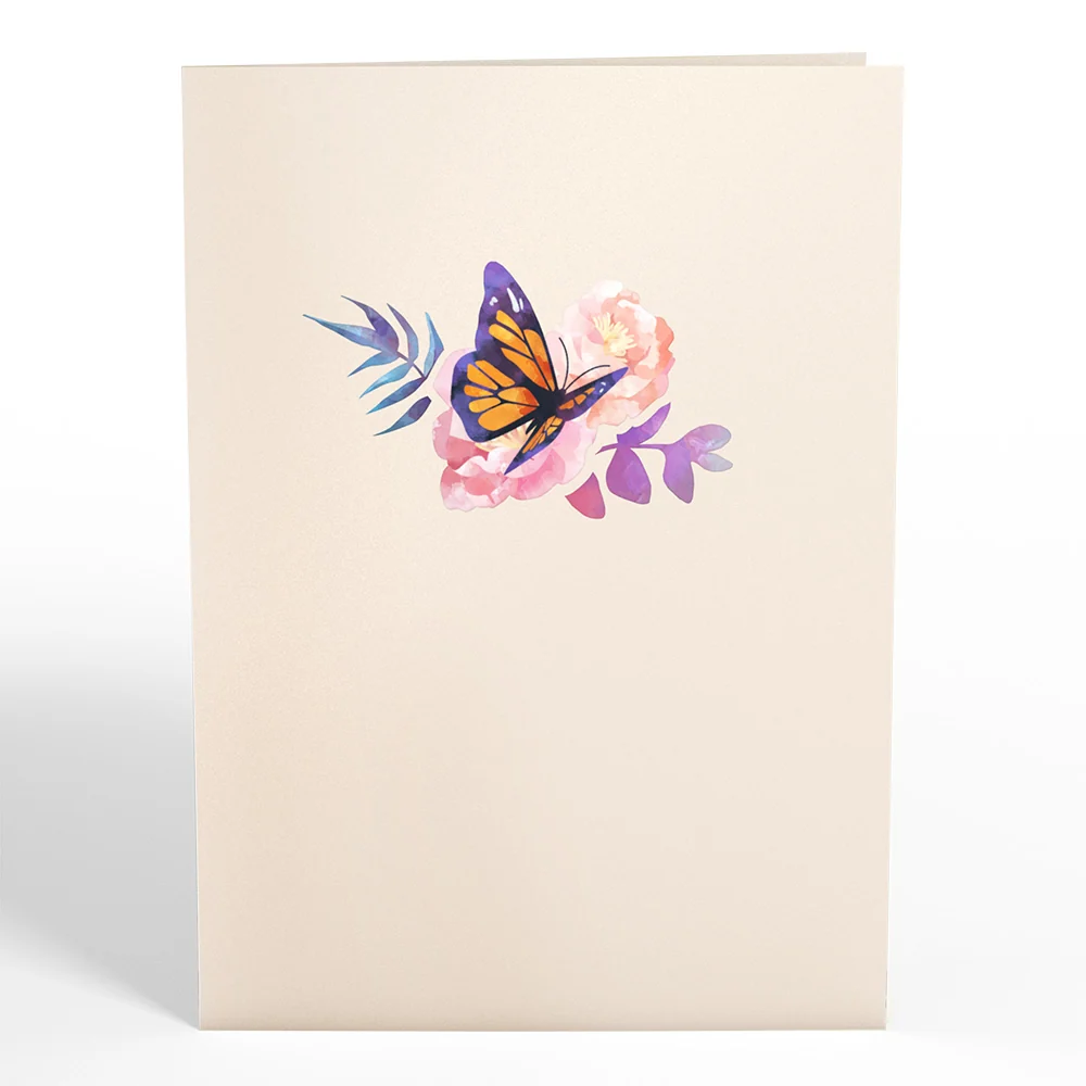 Lovepop Monarch Butterfly Pop-Up Card - Image 4