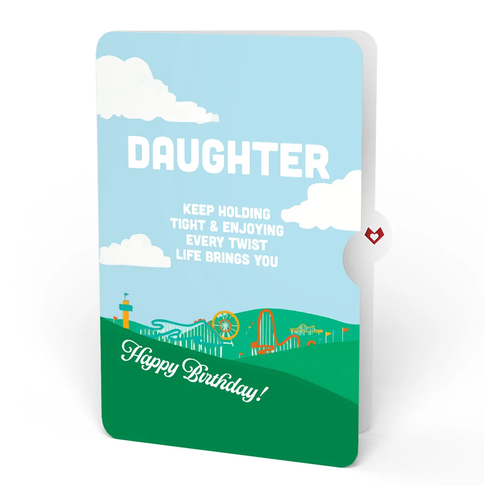Lovepop Over the Hill Birthday Pop-Up Card and Sentiment Set for Daughter - Image 4