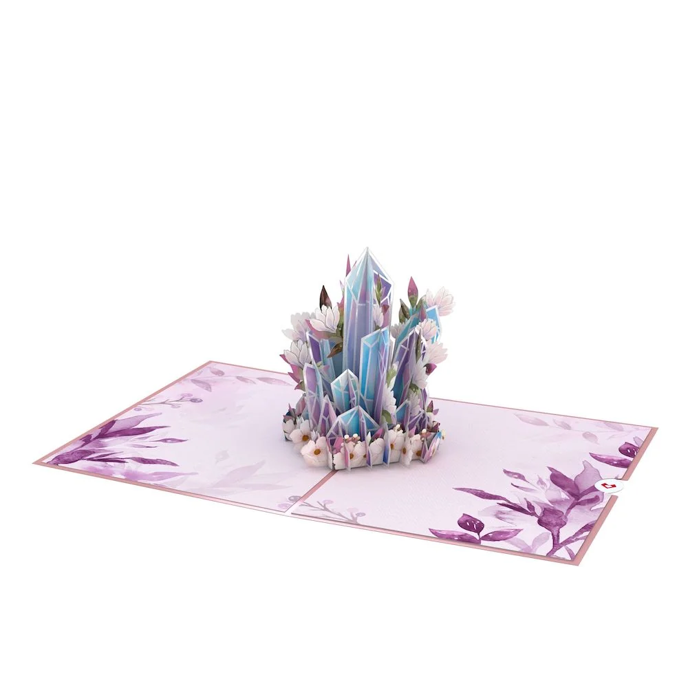 Lovepop Good Vibes Crystals Pop-Up Card - Image 3
