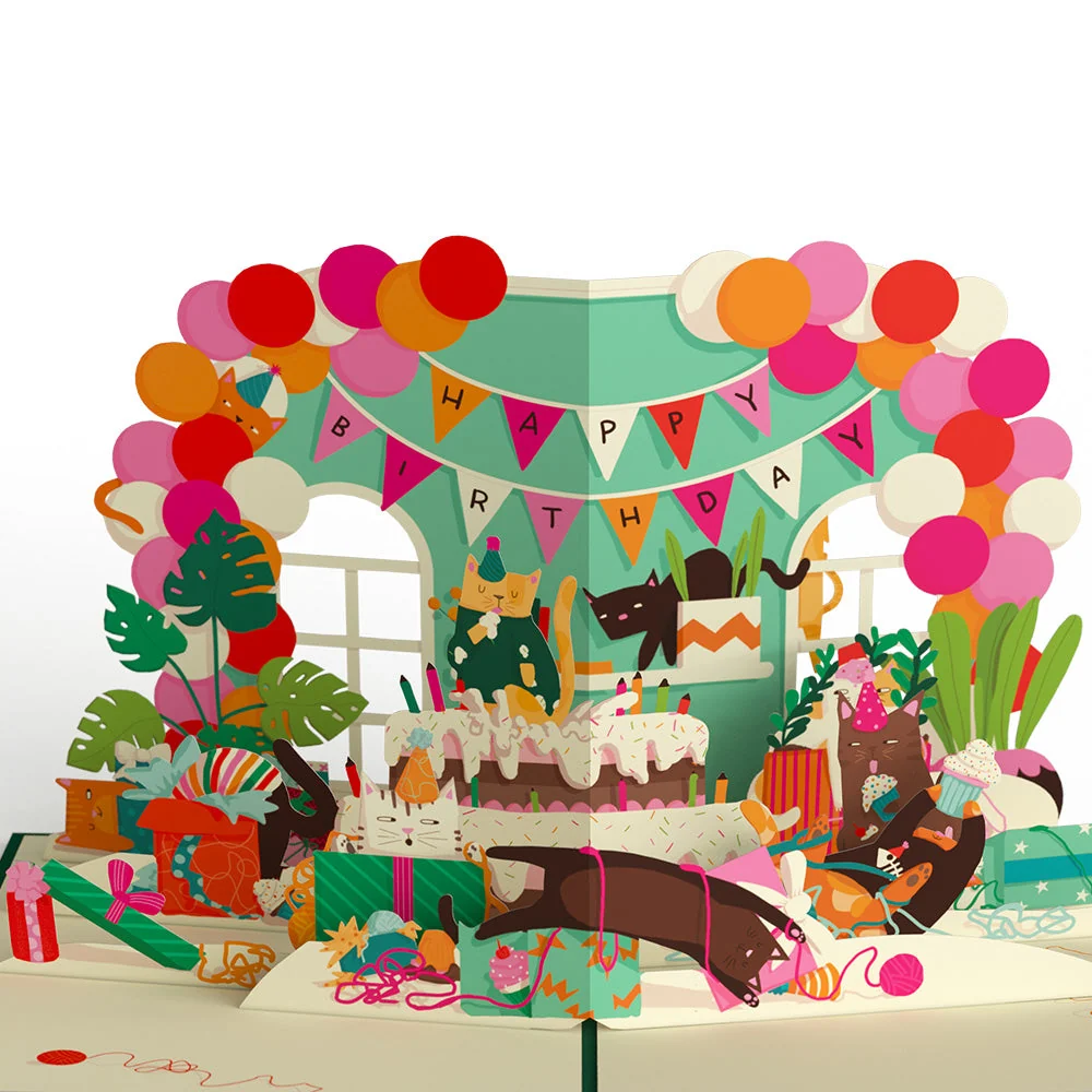 Lovepop Birthday Cats 5-Pack - Image 11