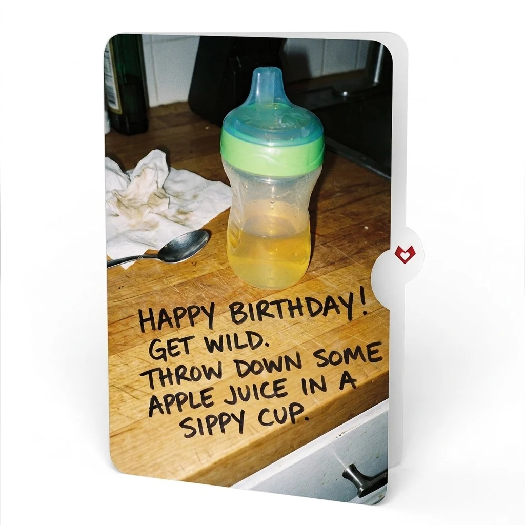 Lovepop Timeless Tulips Birthday Pop-Up Card and Beer Sippy Cup Sentiment Set Vase - Image 4