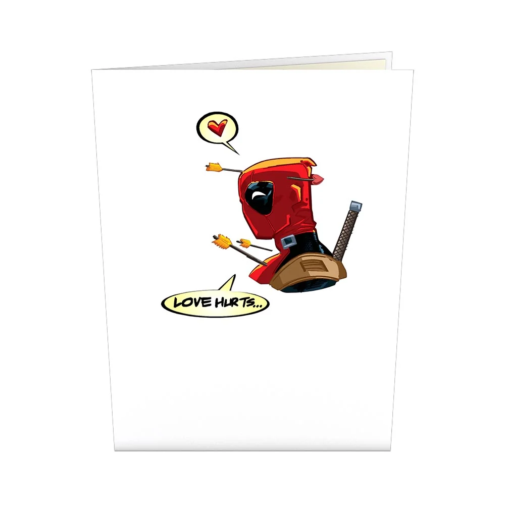 Lovepop Marvel's Deadpool: Love Hurts Pop-Up Card - Image 5