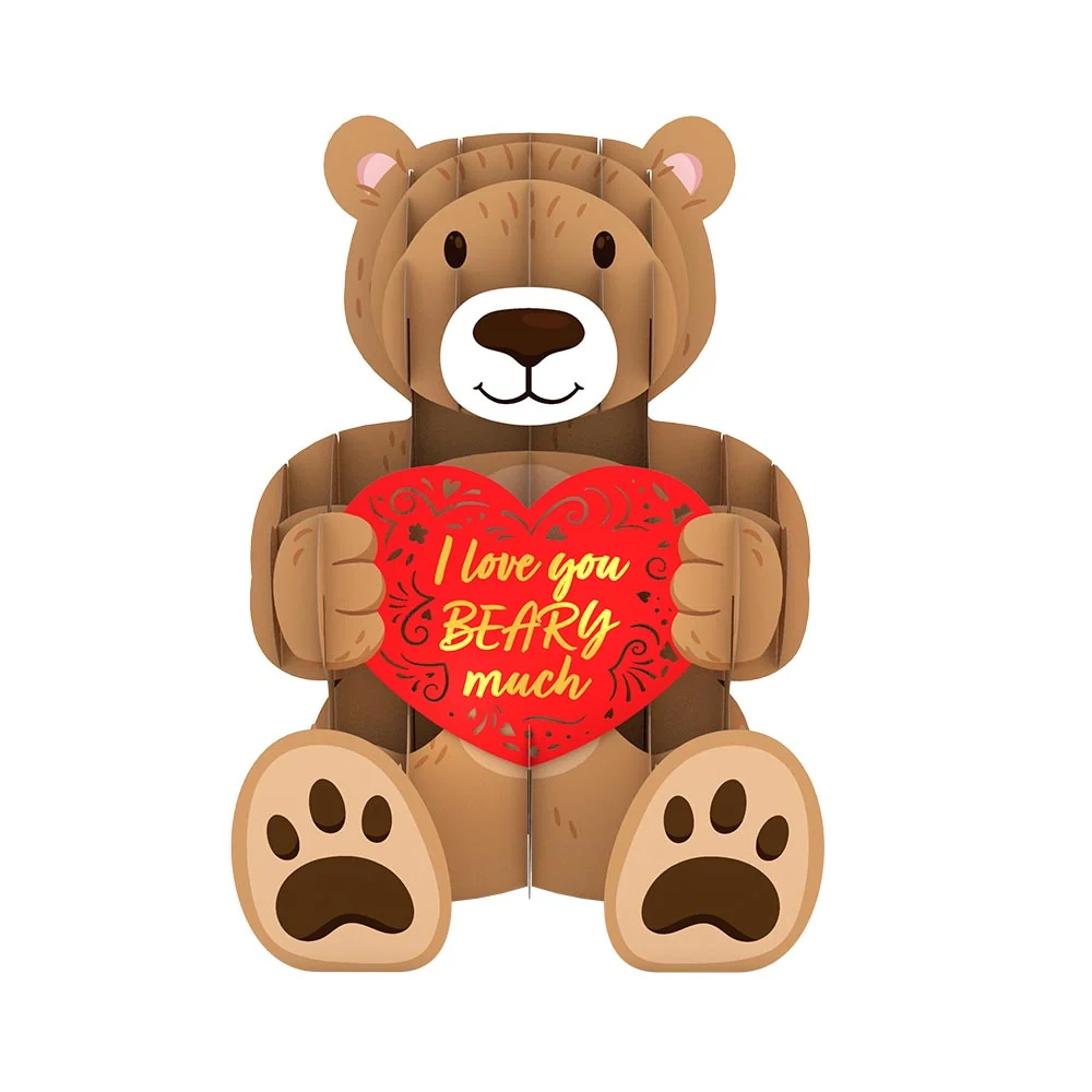 Lovepop Giant Love Bear Pop-Up Gift Scale - Image 6