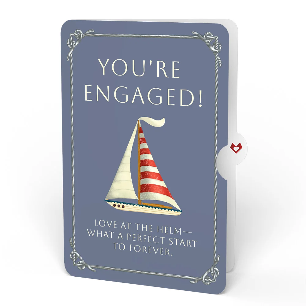 Lovepop 'Ahoy There' Engagement Plushpop Card and Sentiment Set - Image 4