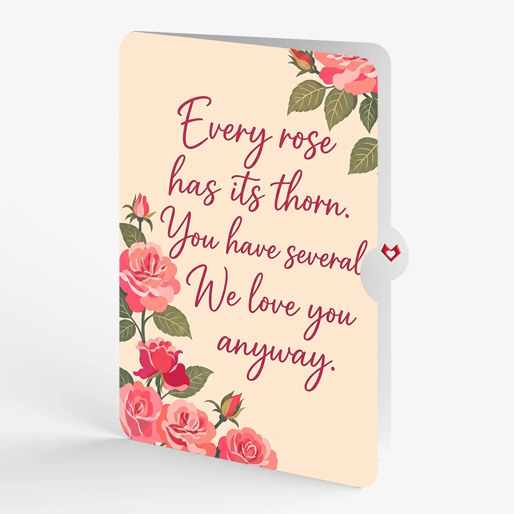 Lovepop Roses in Bloom Birthday Pop-Up Card and Several Thorns Sentiment Set - Image 4