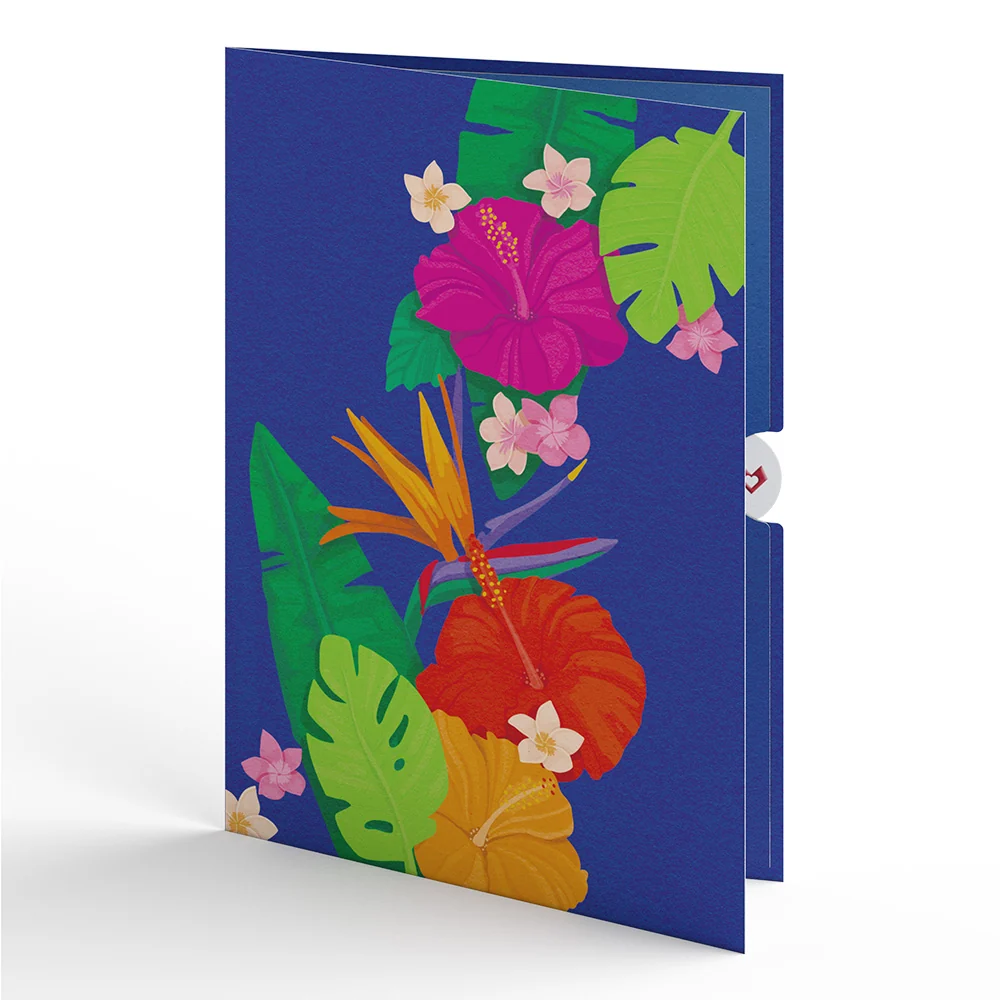 Lovepop Tropical Floral Palm Pop-Up Card - Image 5