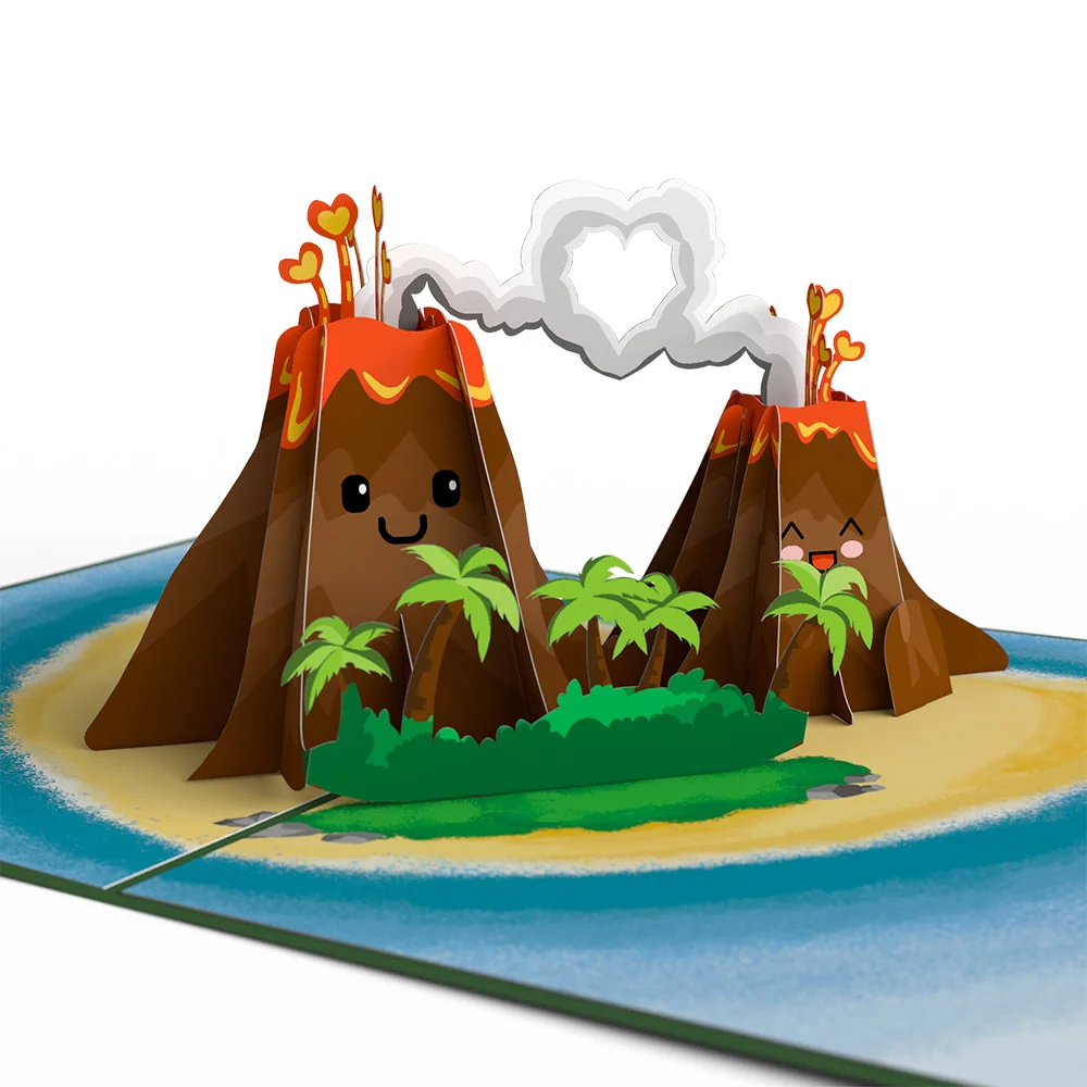 Lovepop I Lava You 65th Birthday Pop-Up Card and Sentiment Set - Image 3