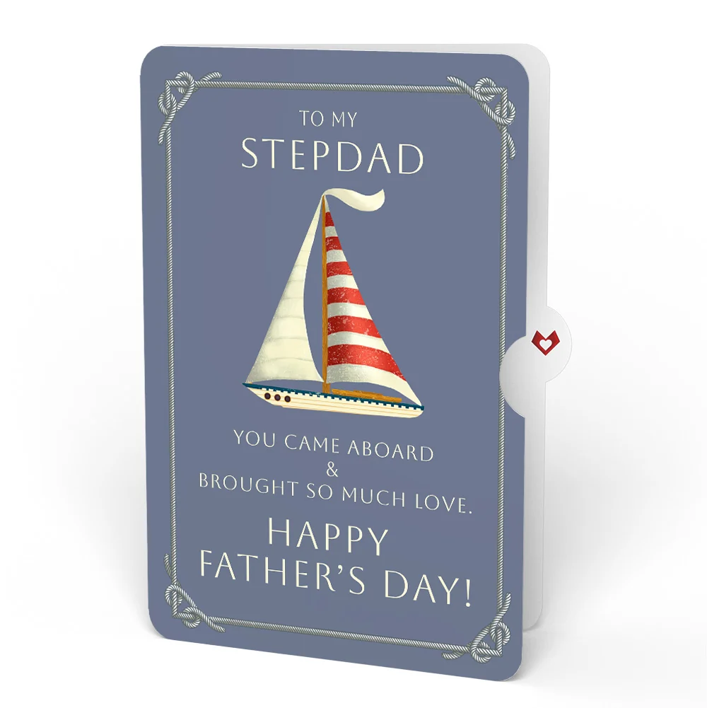 Lovepop 'Ahoy There' Father's Day Plushpop Card and Sentiment Set for Stepdad - Image 4