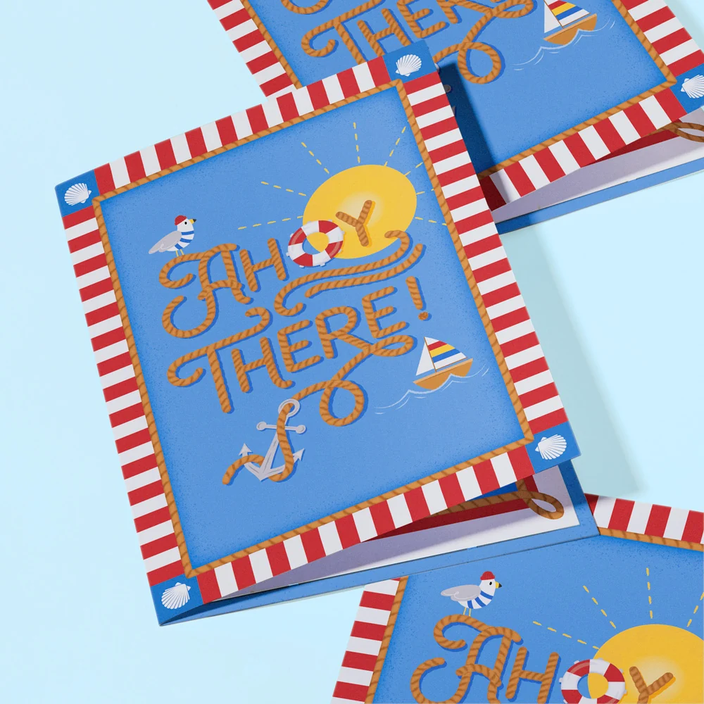 Lovepop 'Ahoy There' Plushpop Card - Image 4