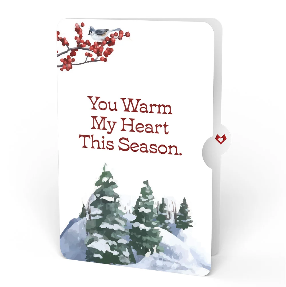 Lovepop Poinsettia & Pine Love Pop-Up Card and Sentiment Set - Image 4
