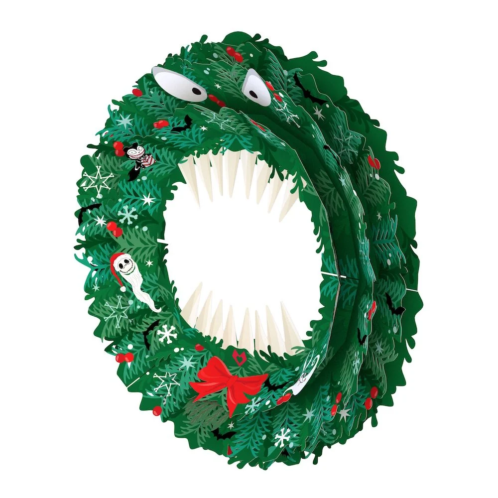 Lovepop Disney Tim Burton's The Nightmare Before Christmas Monster Wreath - Image 3