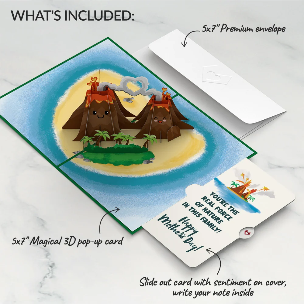 Lovepop I Lava You Mother's Day Pop-Up Card and Sentiment Set - Image 2