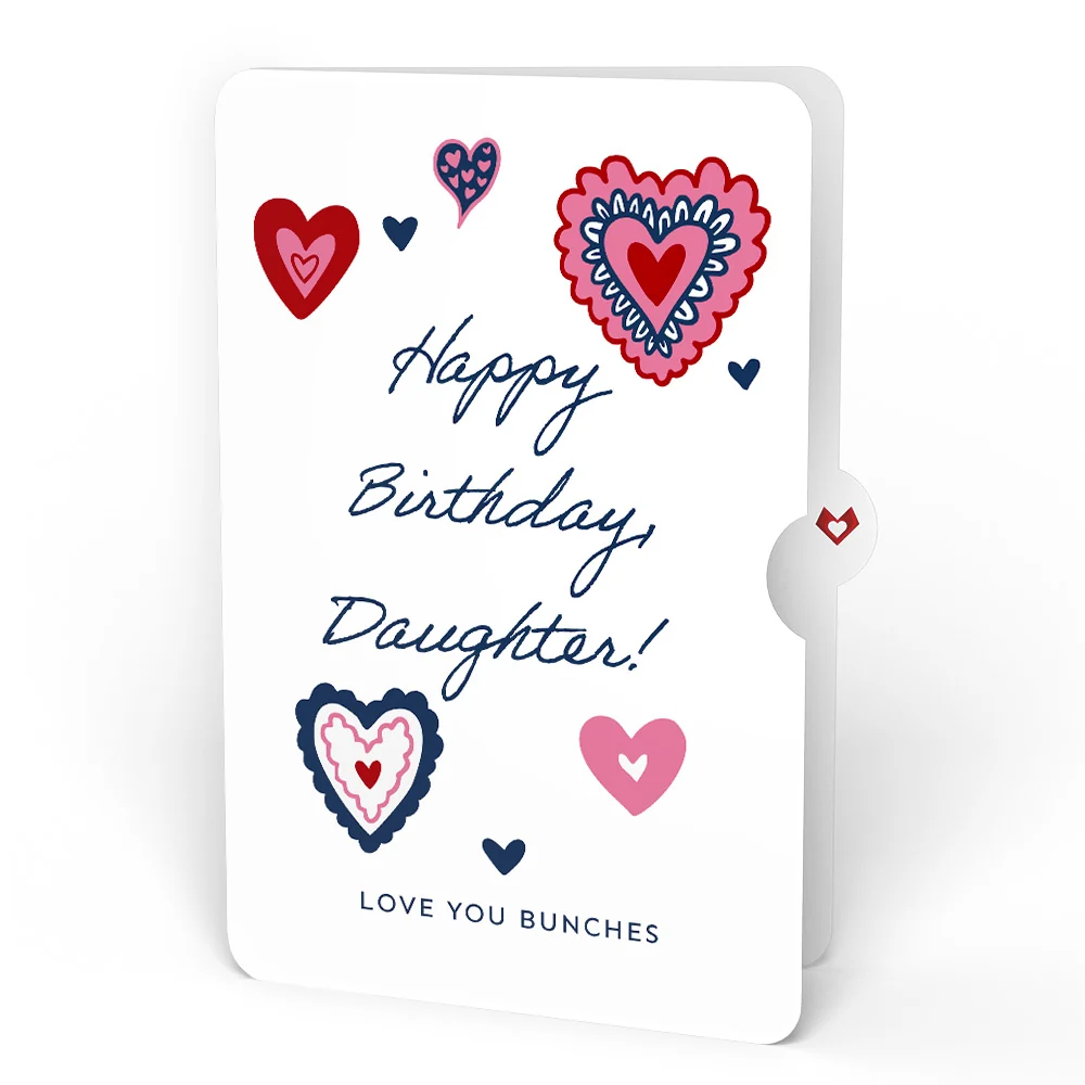 Lovepop Whimsical Hearts Birthday Light-Up Bouquet and Sentiment Set for Daughter Vase - Image 4