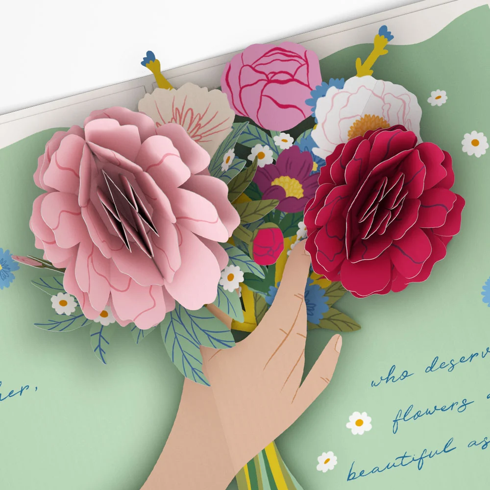 Lovepop Happy Mother’s Day Flowers Pop-Up Card - Image 2