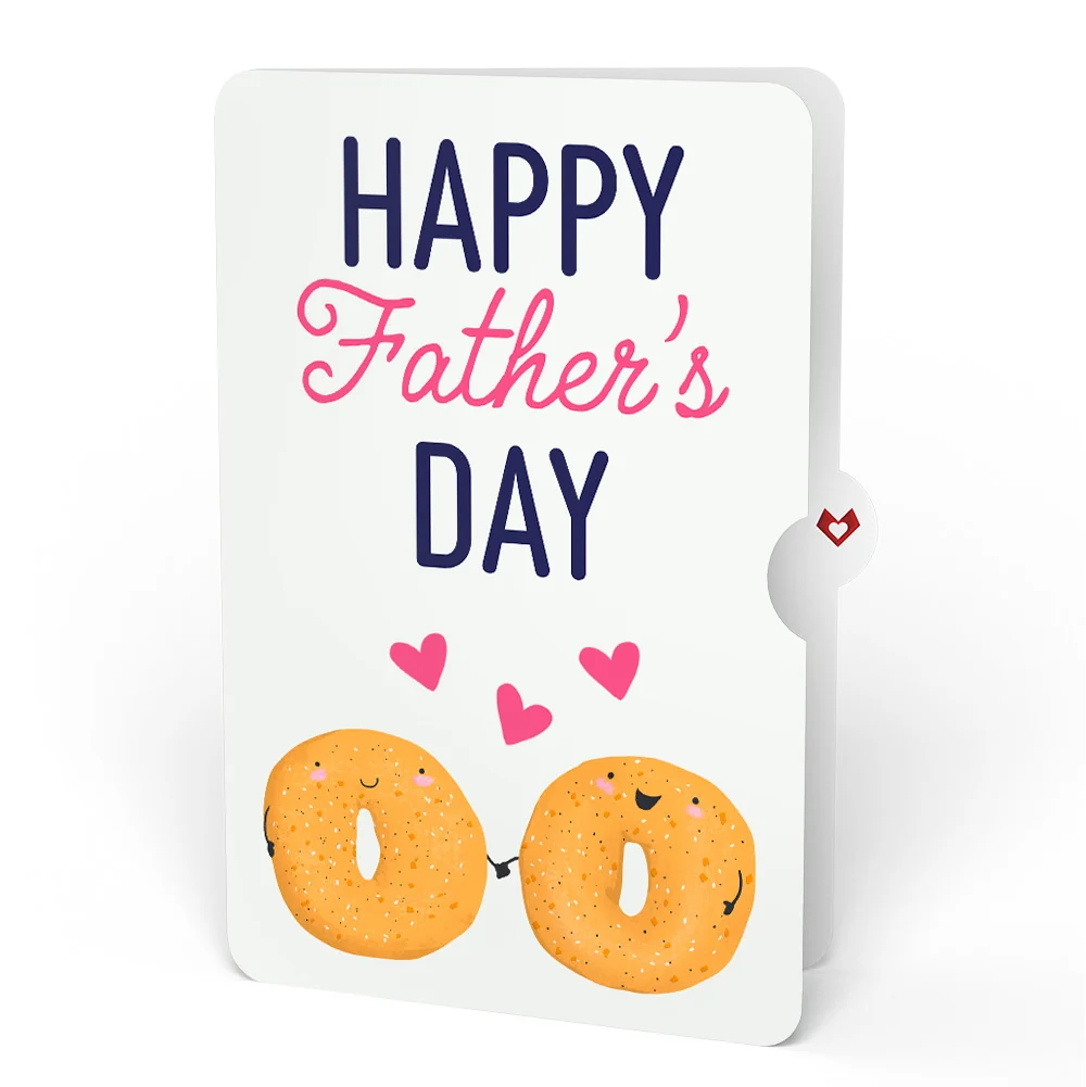 Lovepop You Are My Everything Bagel Father’s Day Pop-Up Card and Sentiment Set Plate - Image 4