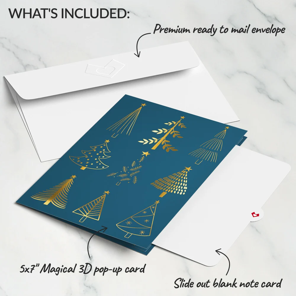 Lovepop Evergreen Elegance Pop-Up Card - Image 5