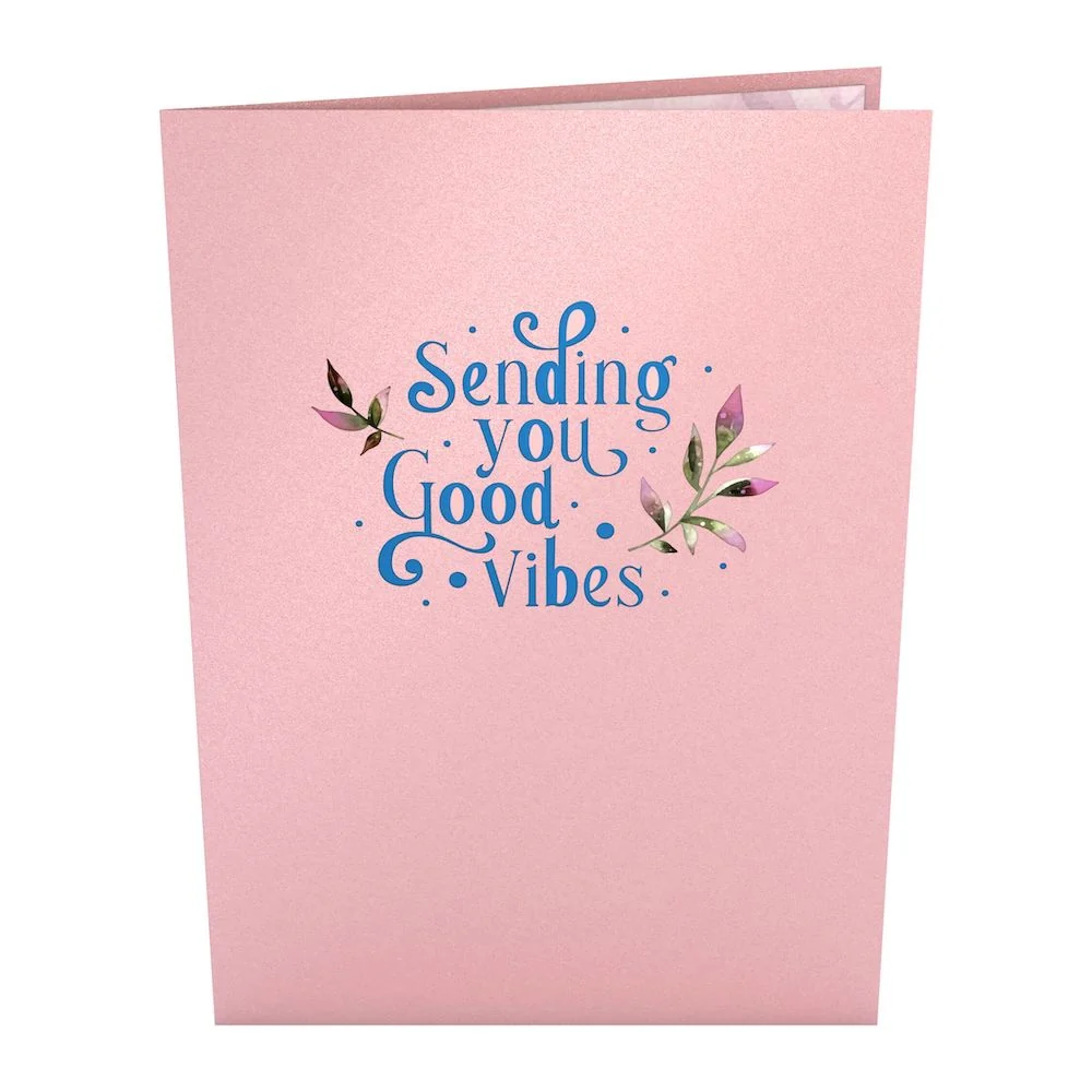 Lovepop Good Vibes Crystals Pop-Up Card - Image 4