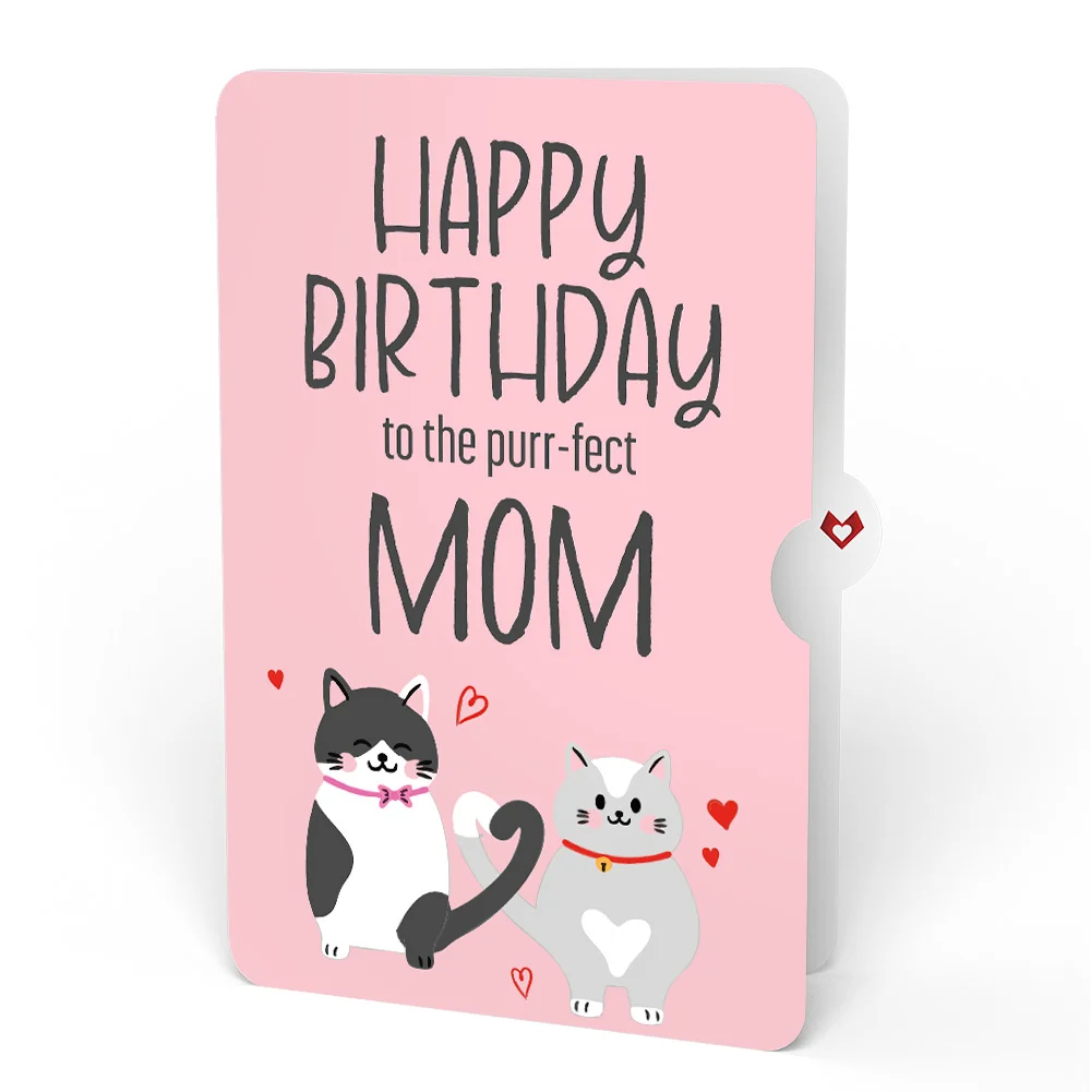 Lovepop Love Cats Birthday Pop-Up Card and Sentiment Set for Mom - Image 4
