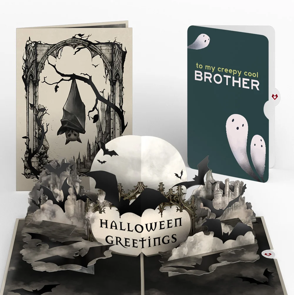 Lovepop Halloween Greetings Pop-Up Card and Sentiment Set for Brother