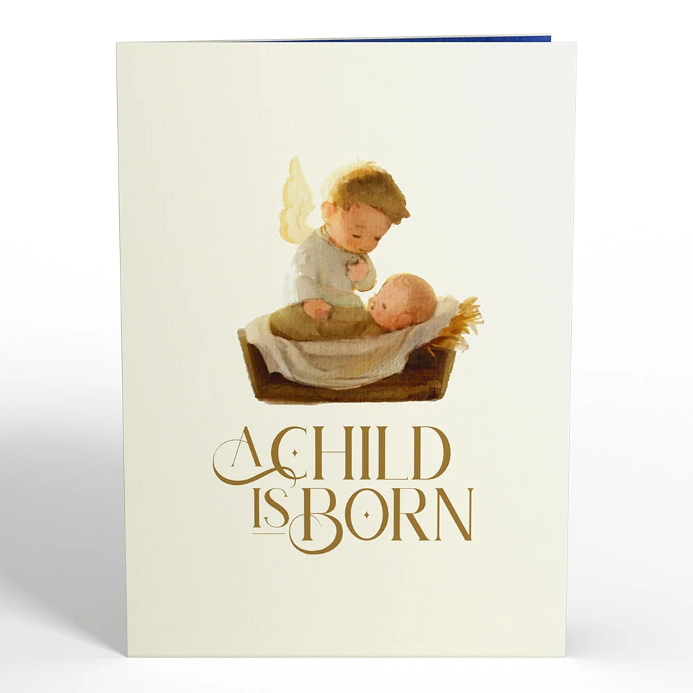 Lovepop A Child is Born Nativity Light-Up Pop-Up Card - Image 6
