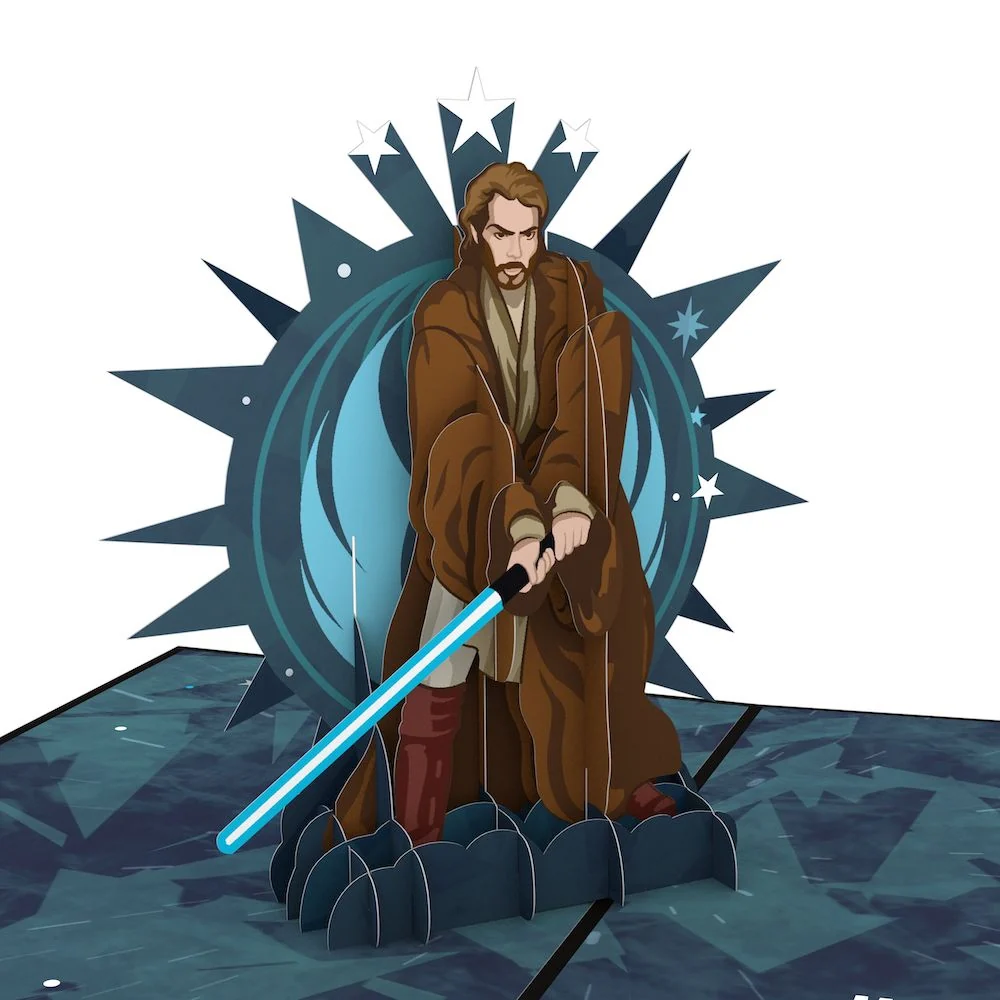 Lovepop Star Wars Obi-Wan Kenobi Jedi Birthday Pop-Up Card - Image 2