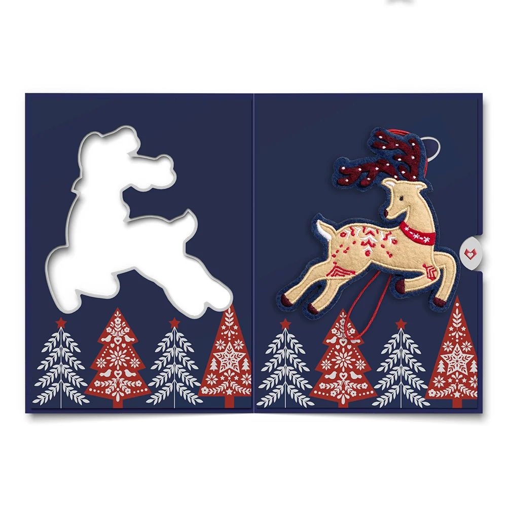 Lovepop Prancing Reindeer HeartFelt Charm Card - Image 6